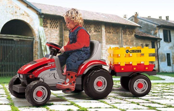 Педальный трактор Peg Perego Mini Tony Tigre, CD 0529