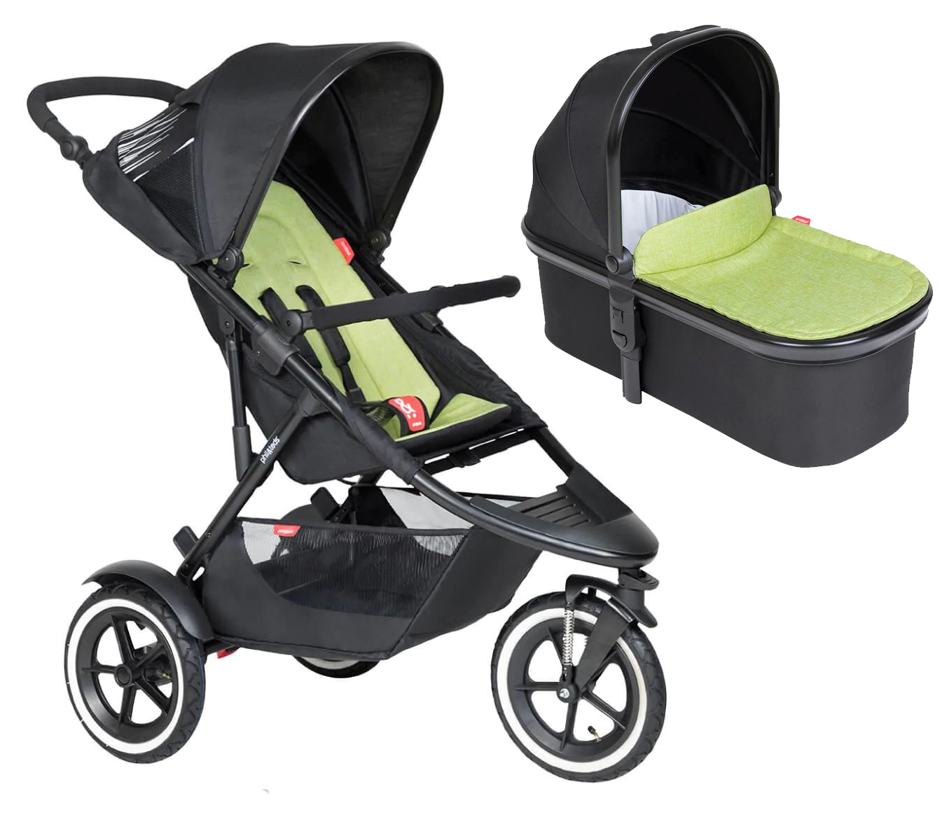 Универсальная беговая коляска 2 в 1 Phil&teds Sport + вкладка