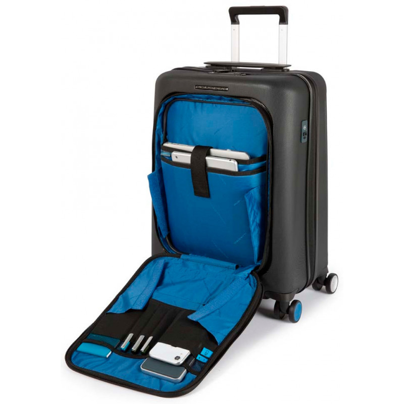 Чемодан на 4 колесах Piquadro RELYGHT BAGMOTIC S с карм. д/ноут 15,6\