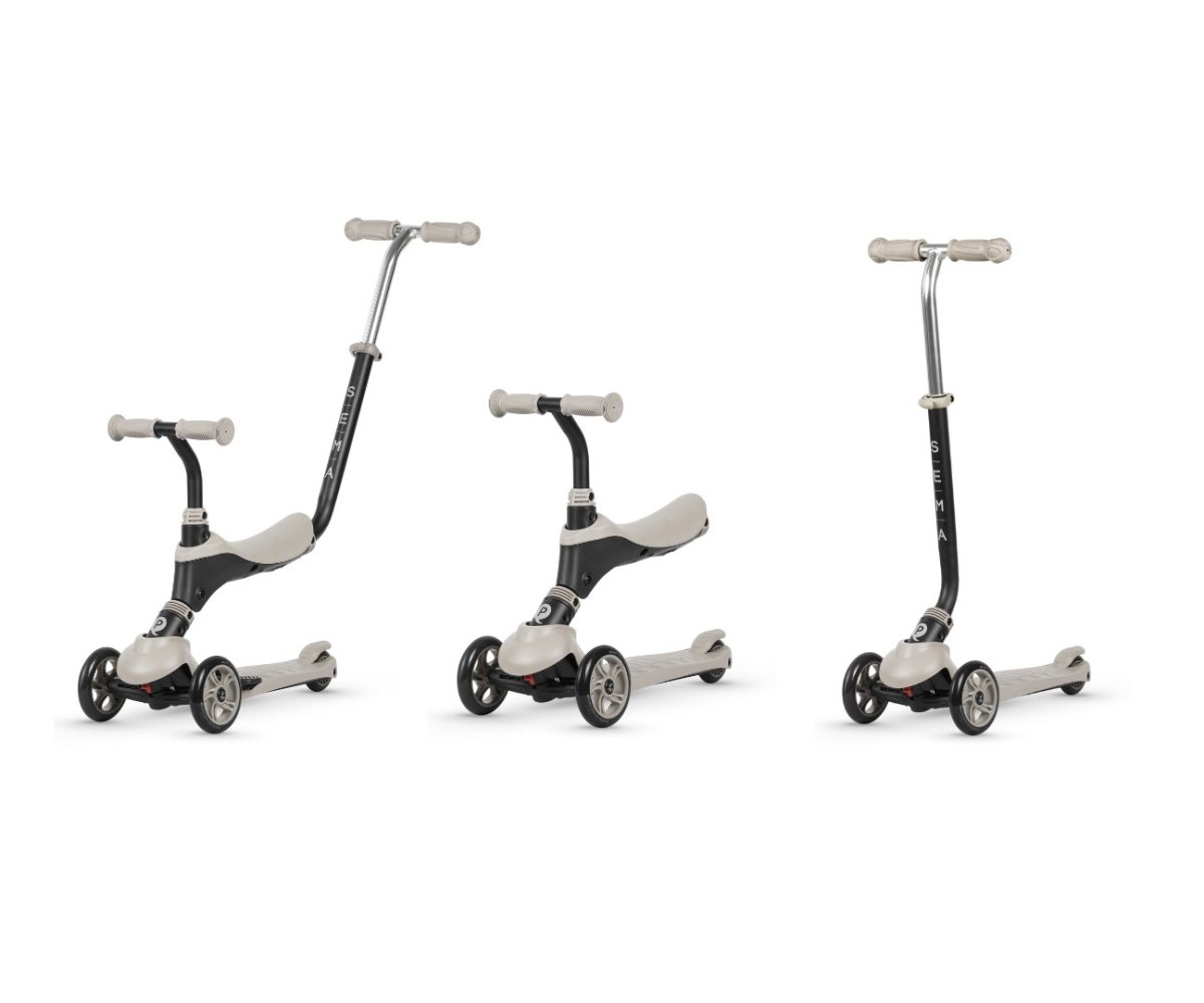 Детский 3-колесный самокат Qplay 3 в 1 Sema