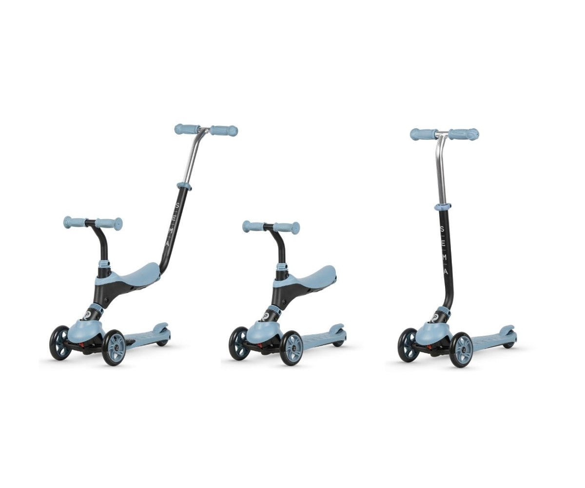 Детский 3-колесный самокат Qplay 3 в 1 Sema