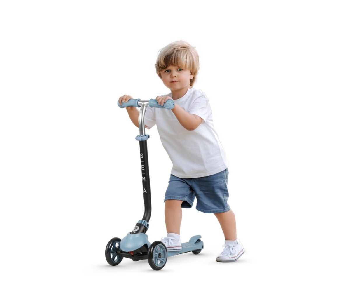 Детский 3-колесный самокат Qplay 3 в 1 Sema