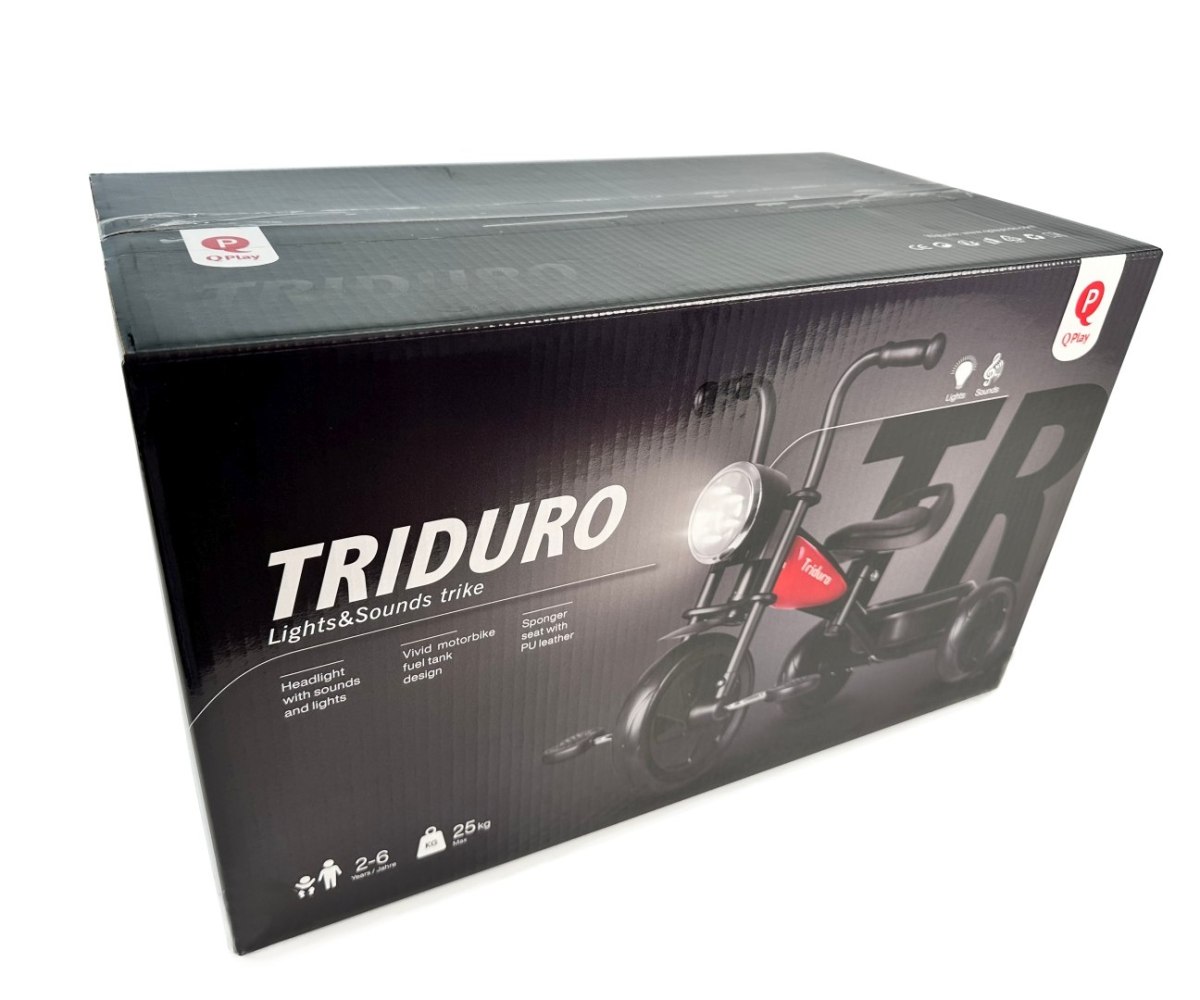 Детский 3-колесный велосипед Qplay Triduro