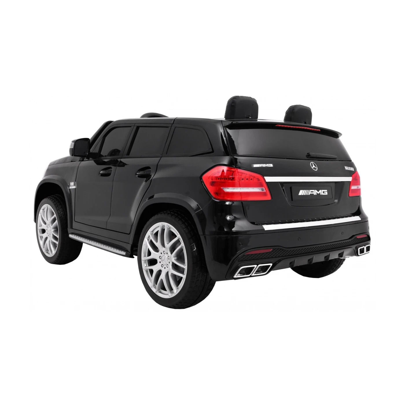 Электроавтомобиль Ramiz Mercedes AMG GLS 63 2х12 В (лакированный)