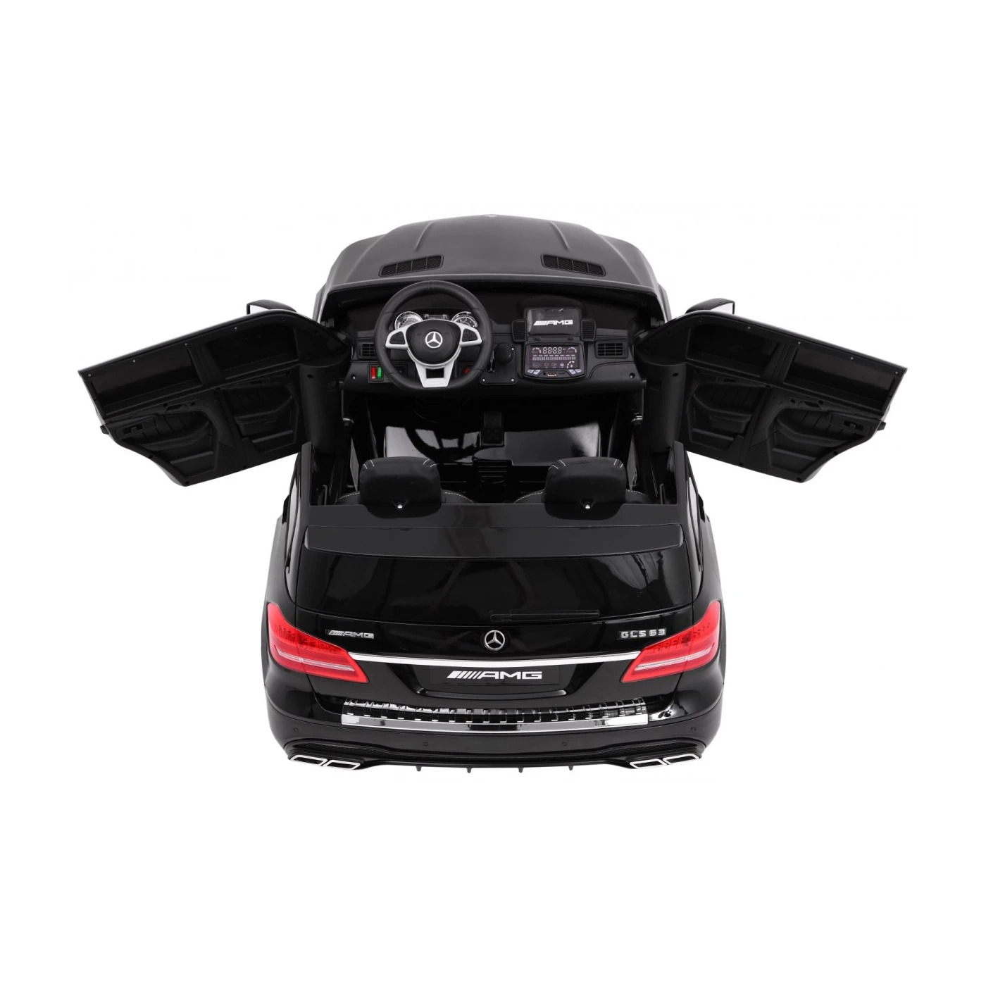 Электроавтомобиль Ramiz Mercedes AMG GLS 63 2х12 В (лакированный)