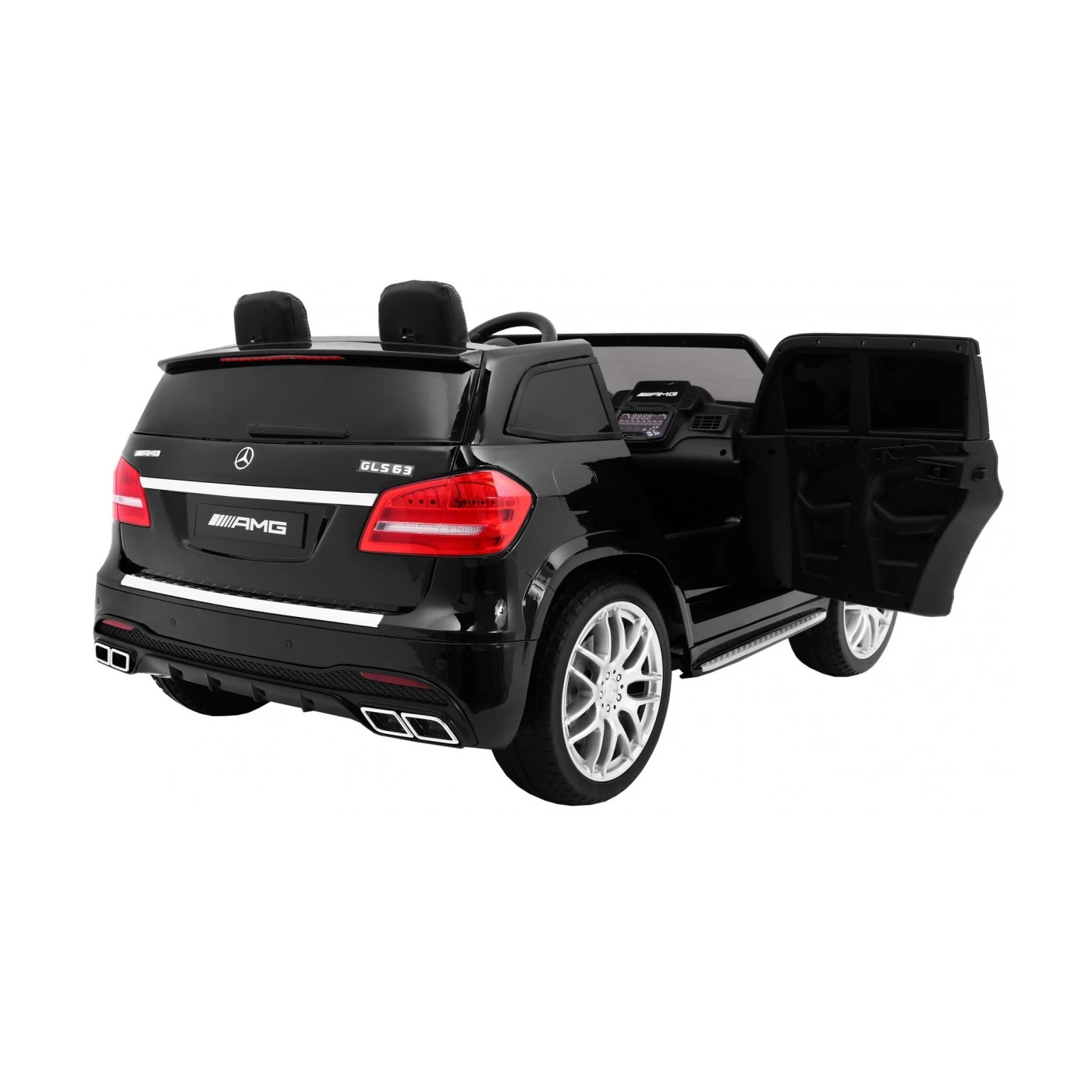 Электроавтомобиль Ramiz Mercedes AMG GLS 63 2х12 В (лакированный)