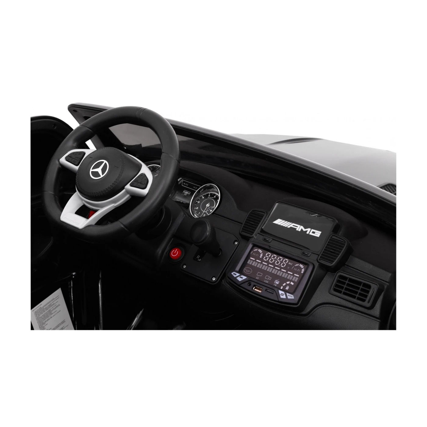 Электроавтомобиль Ramiz Mercedes AMG GLS 63 2х12 В (лакированный)