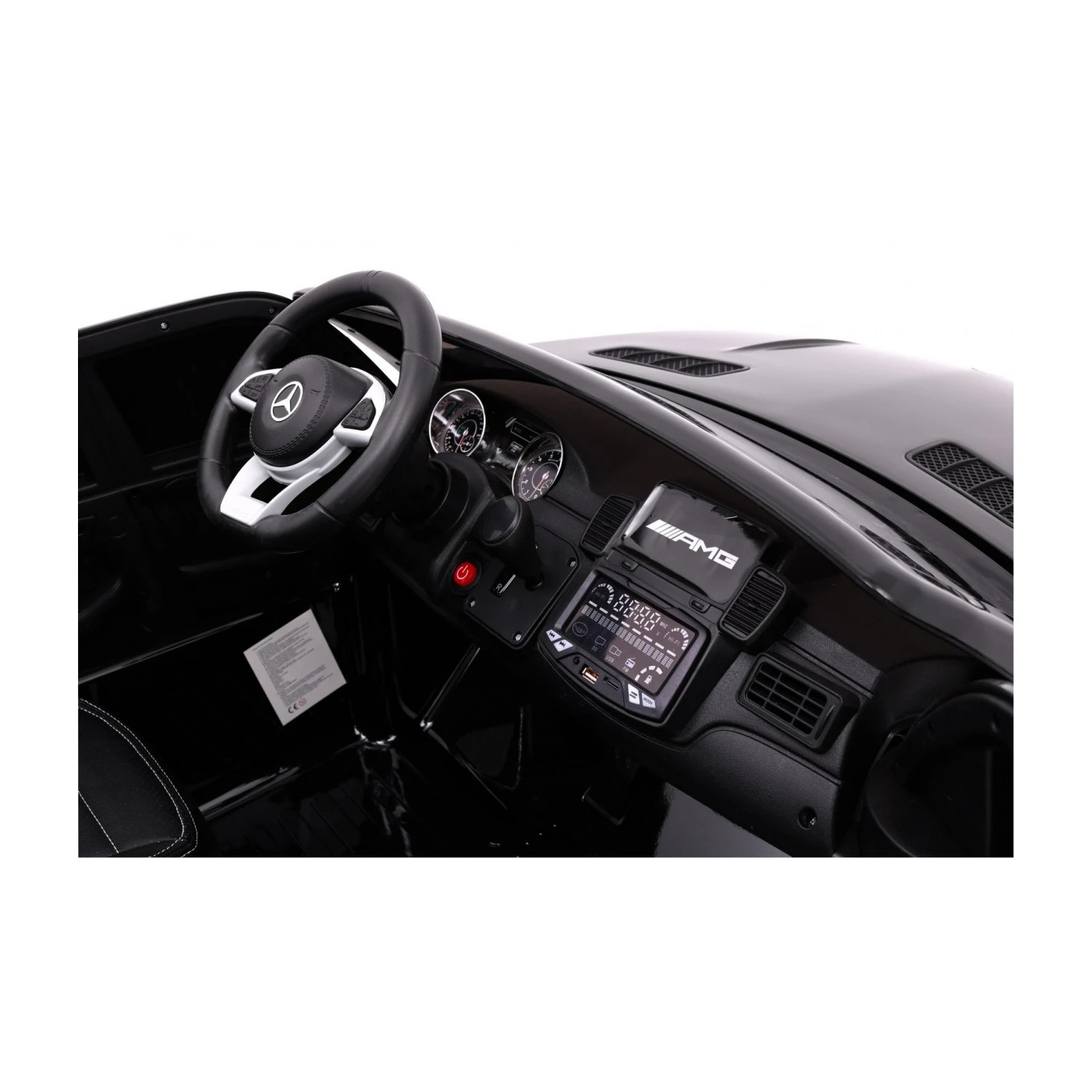 Электроавтомобиль Ramiz Mercedes AMG GLS 63 2х12 В (лакированный)