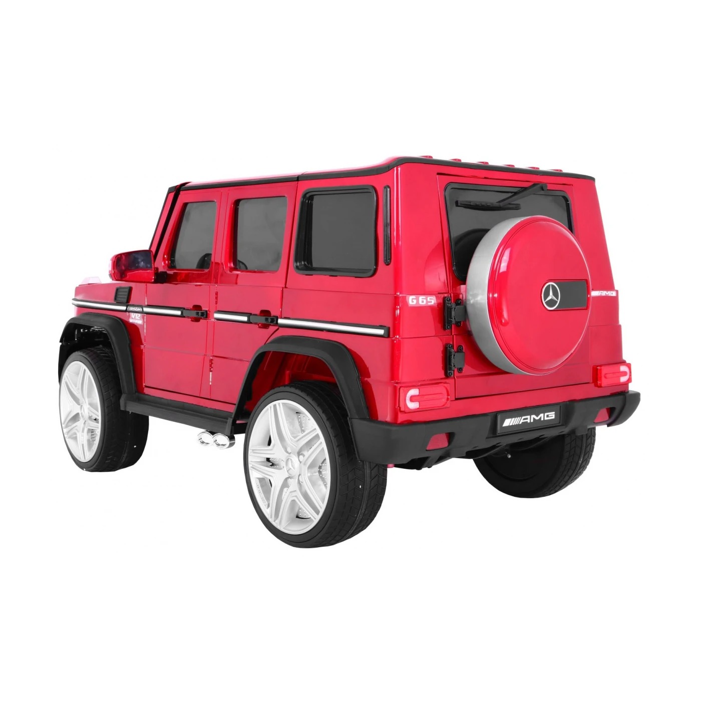Электромобиль Ramiz Mercedes AMG G65 лакированный 12 В на пульте управления