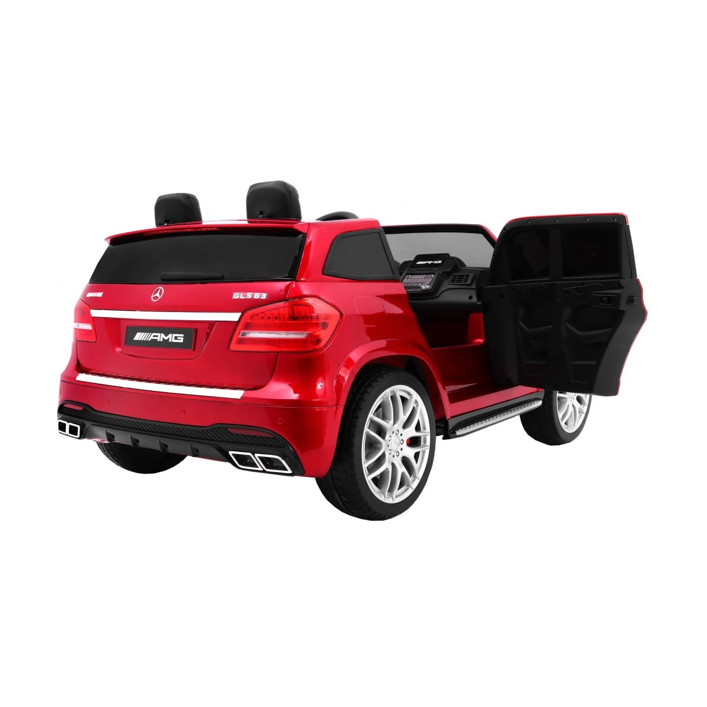 Электроавтомобиль Ramiz Mercedes AMG GLS 63 2х12 В (лакированный)