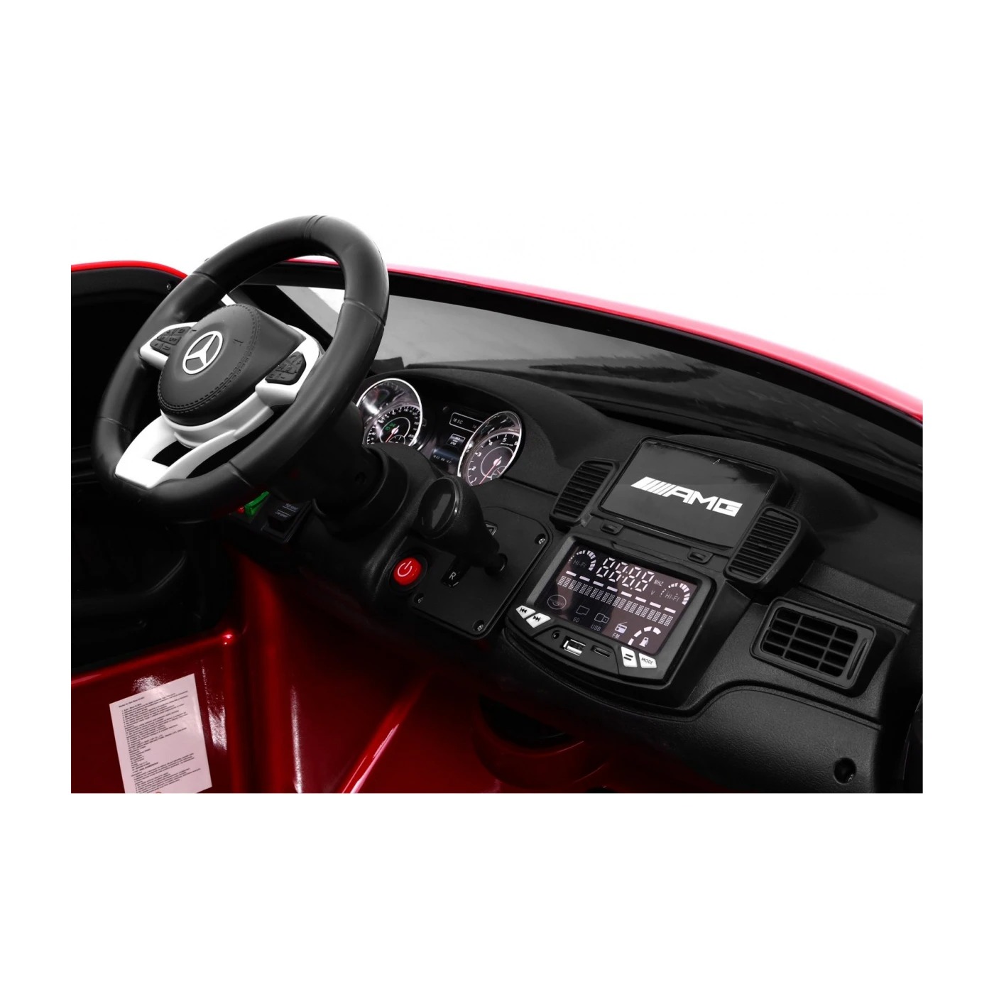 Электроавтомобиль Ramiz Mercedes AMG GLS 63 2х12 В (лакированный)