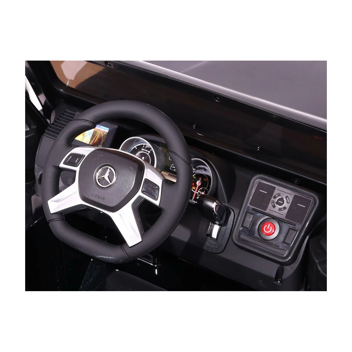 Электромобиль Ramiz Mercedes AMG G65 лакированный 12 В на пульте управления