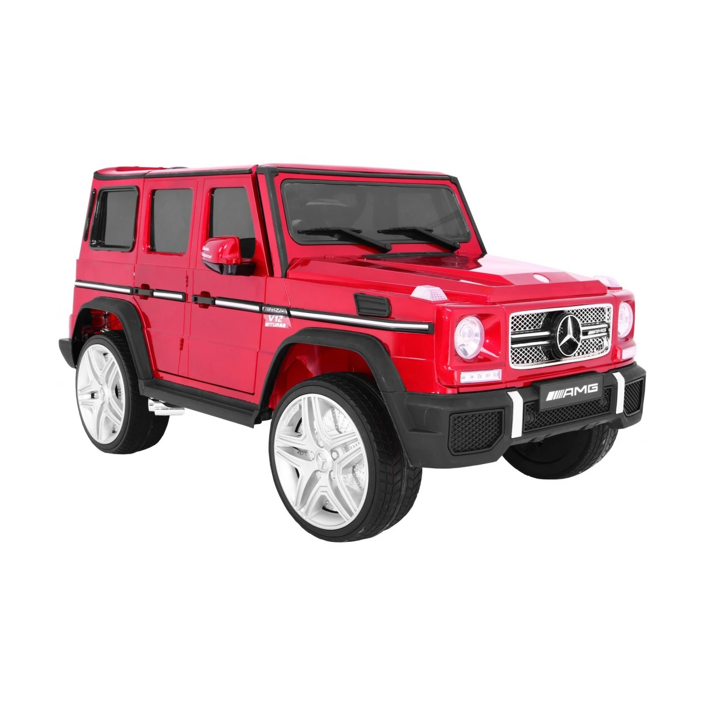 Электромобиль Ramiz Mercedes AMG G65 лакированный 12 В на пульте управления