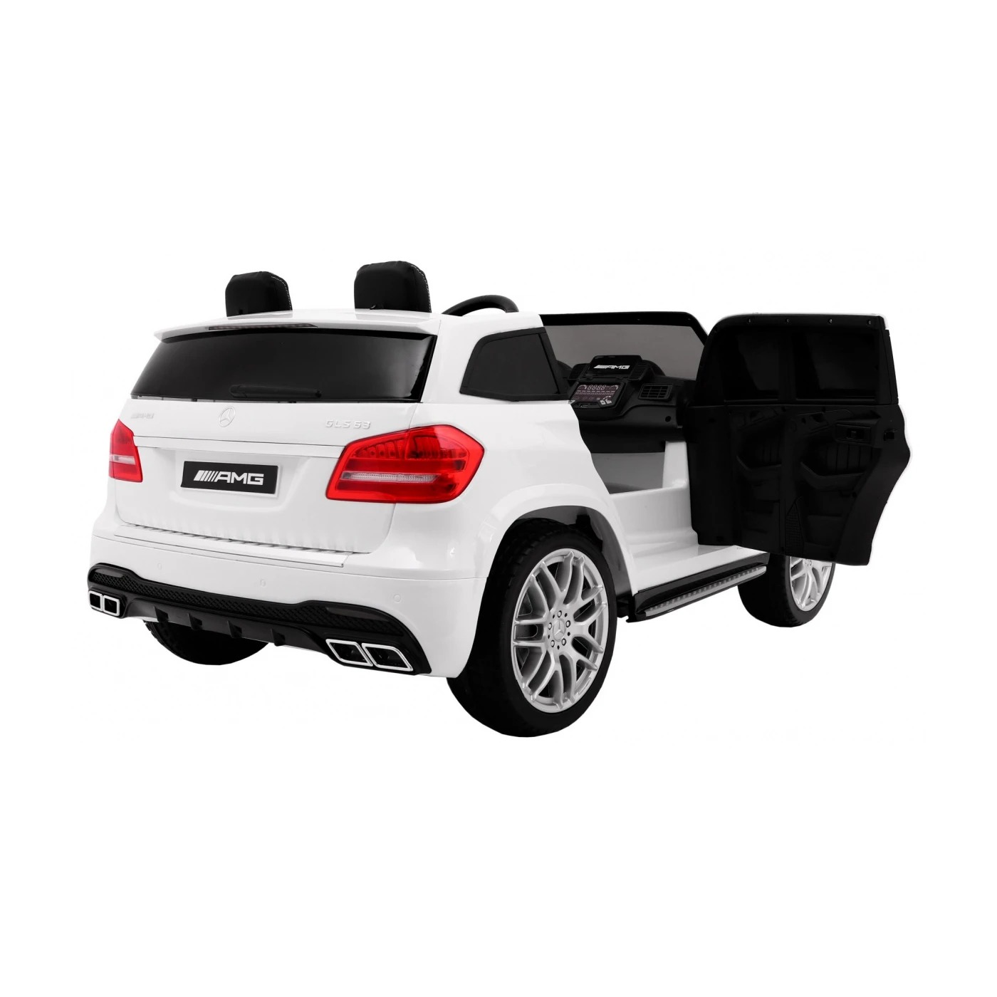 Электроавтомобиль Ramiz Mercedes AMG GLS 63 2х12 В (лакированный)