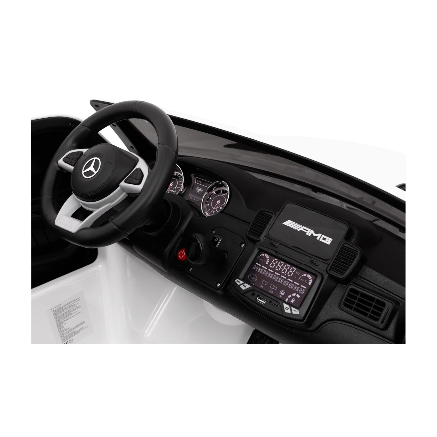 Электроавтомобиль Ramiz Mercedes AMG GLS 63 2х12 В (лакированный)