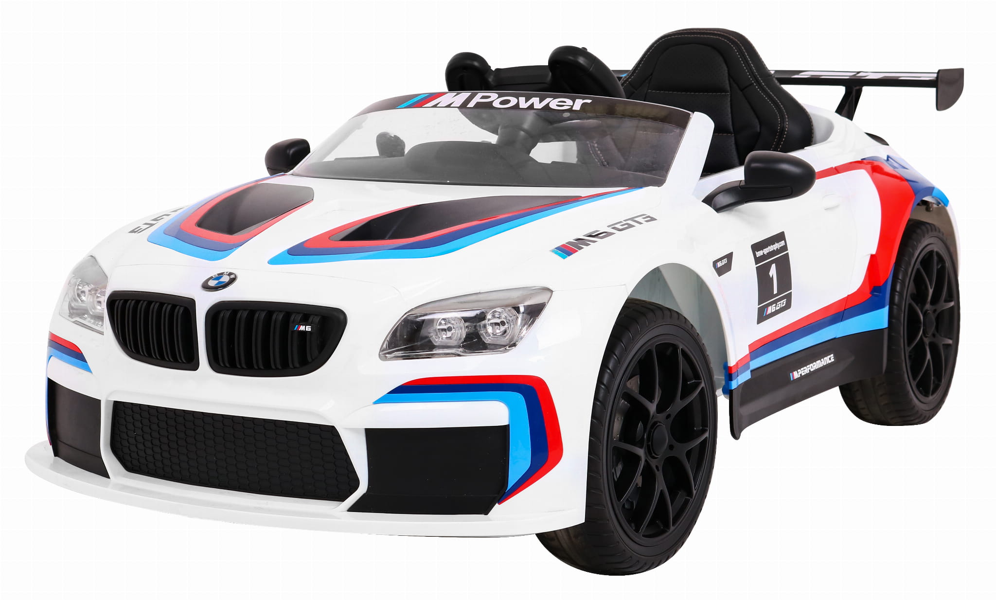 Электромобиль Ramiz BMW M6 GT3 12 В на пульте управления
