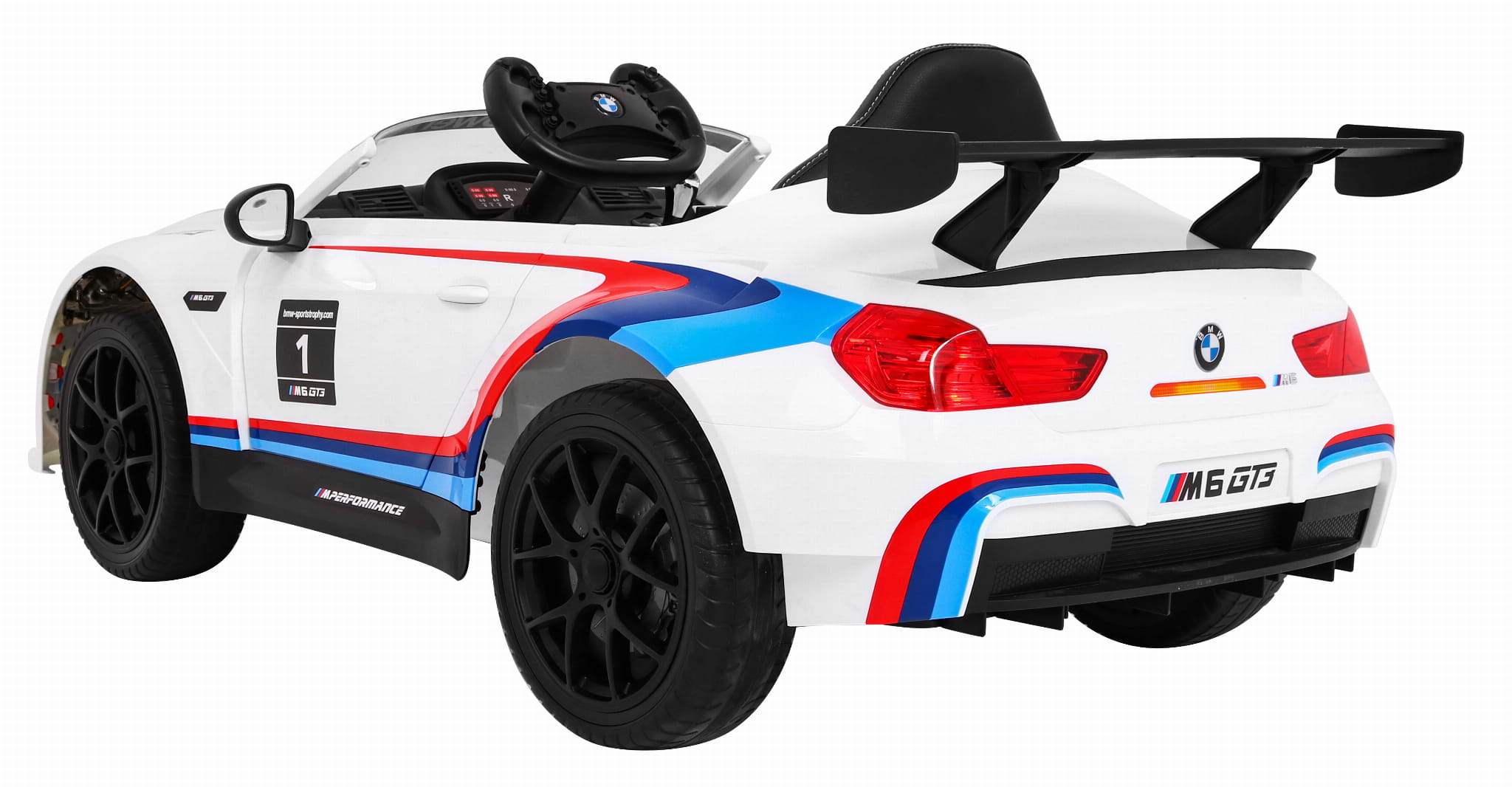 Электромобиль Ramiz BMW M6 GT3 12 В на пульте управления