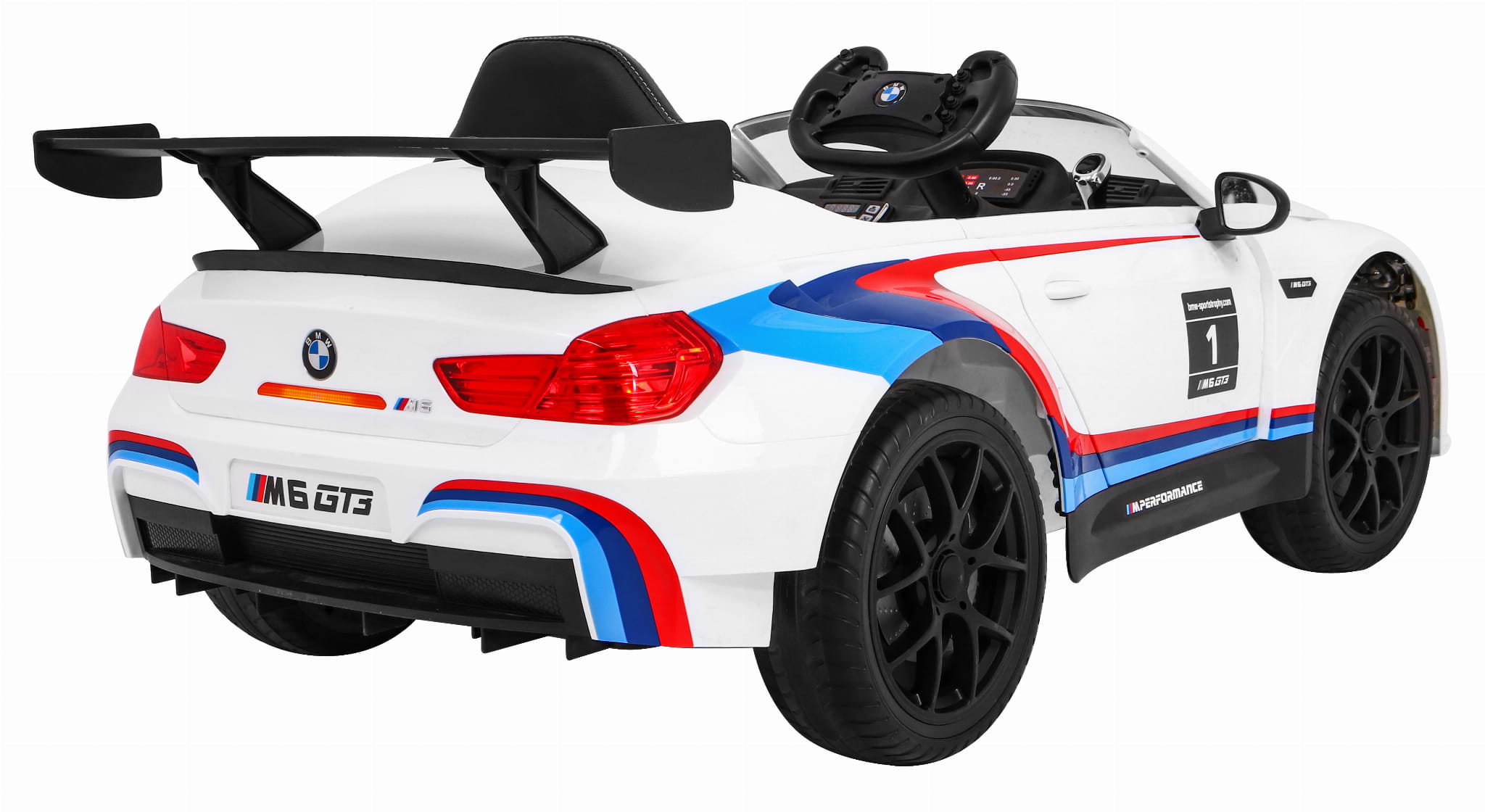 Электромобиль Ramiz BMW M6 GT3 12 В на пульте управления