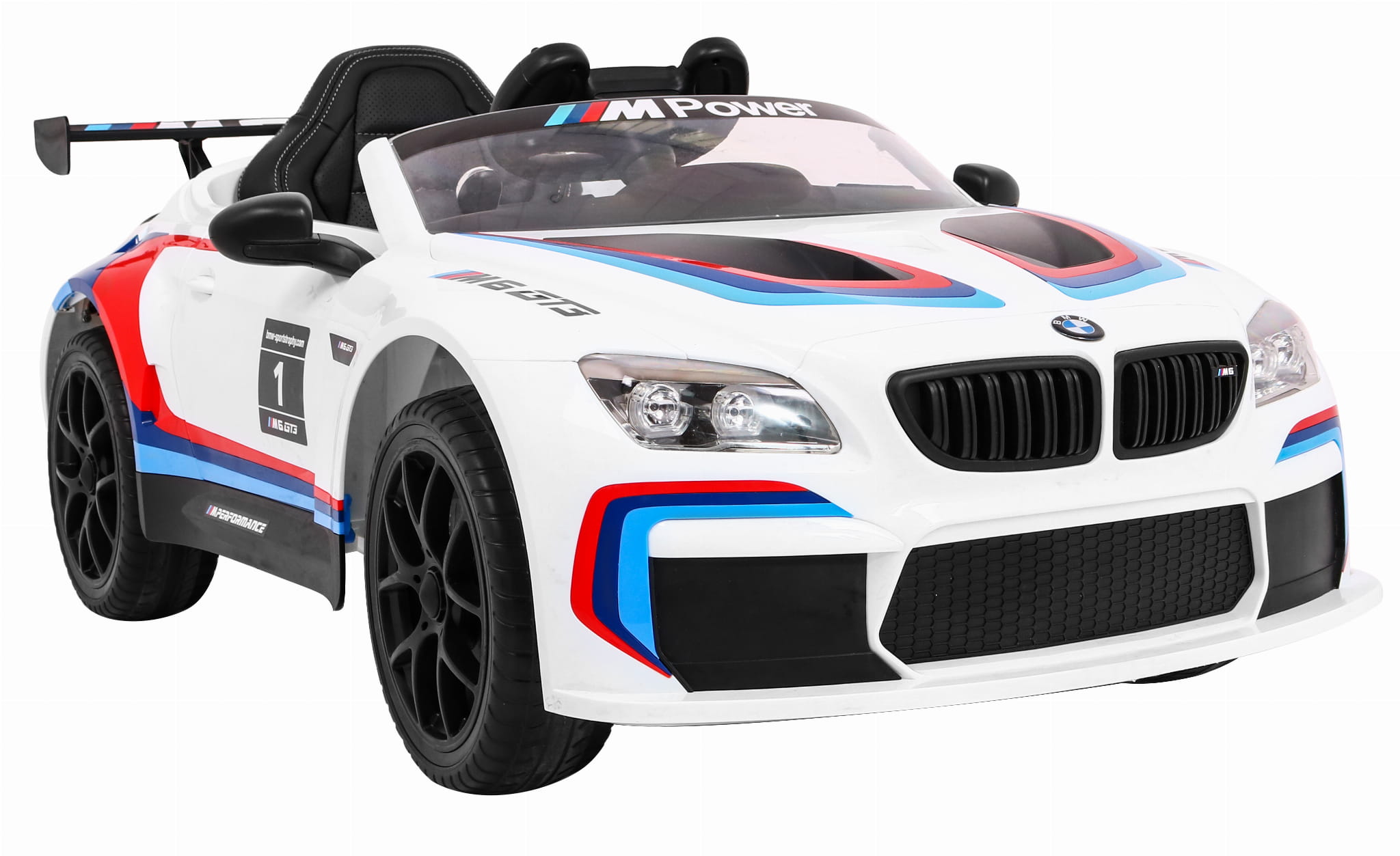 Электромобиль Ramiz BMW M6 GT3 12 В на пульте управления