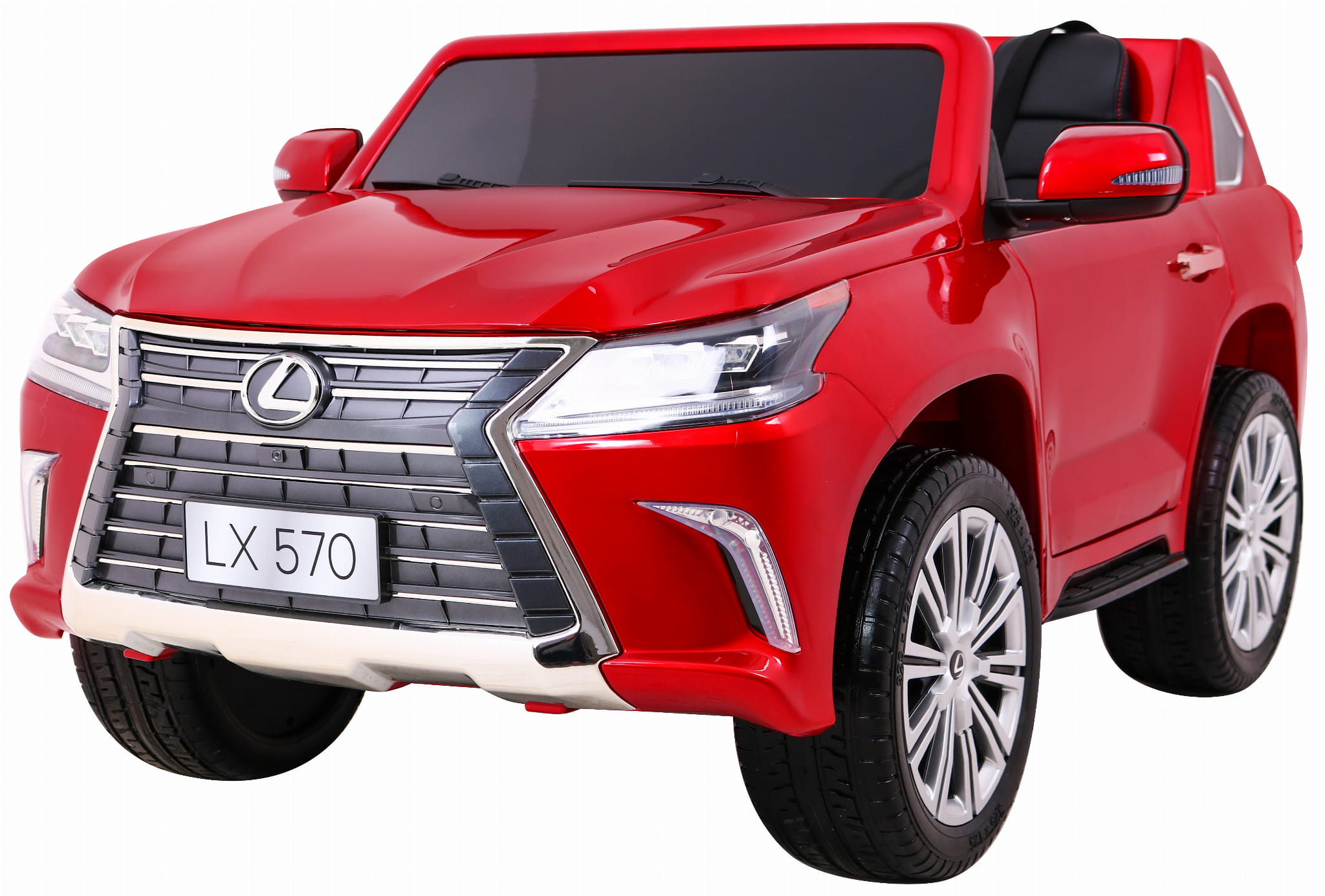 Электромобиль Ramiz Lexus LX570 окрашенный 2x12 В на пульте управления