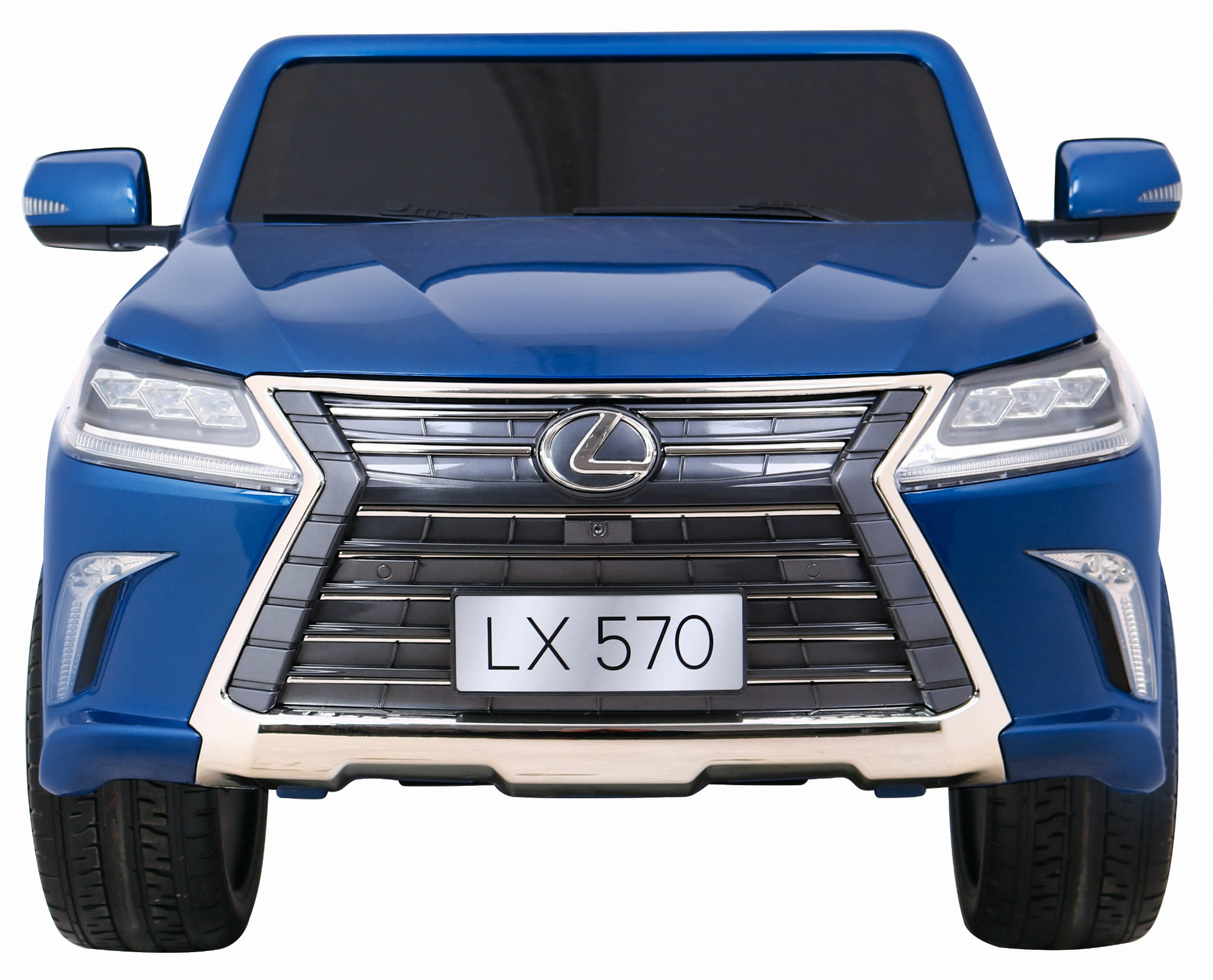 Электромобиль Ramiz Lexus LX570 окрашенный 2x12 В на пульте управления