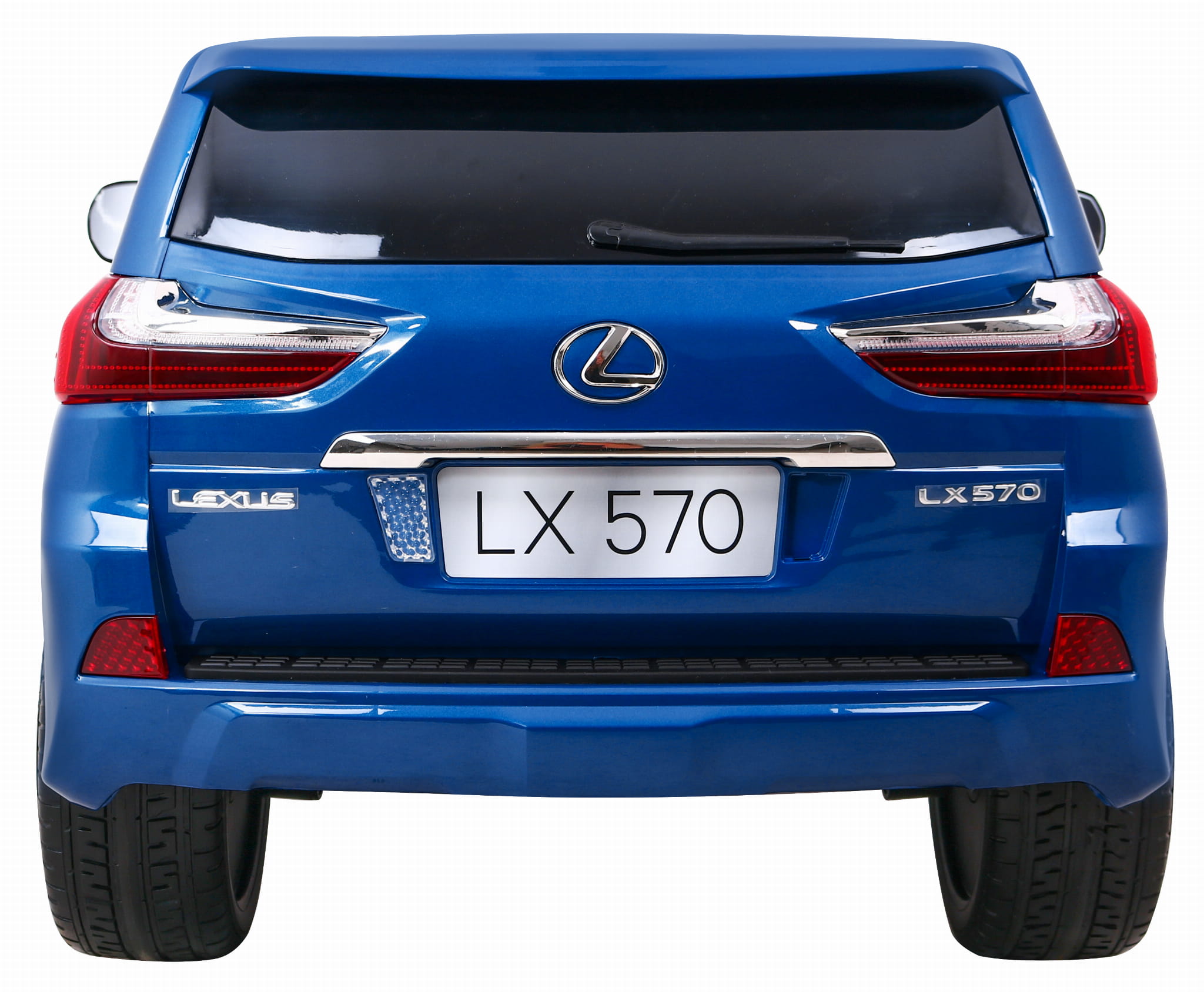 Электромобиль Ramiz Lexus LX570 окрашенный 2x12 В на пульте управления