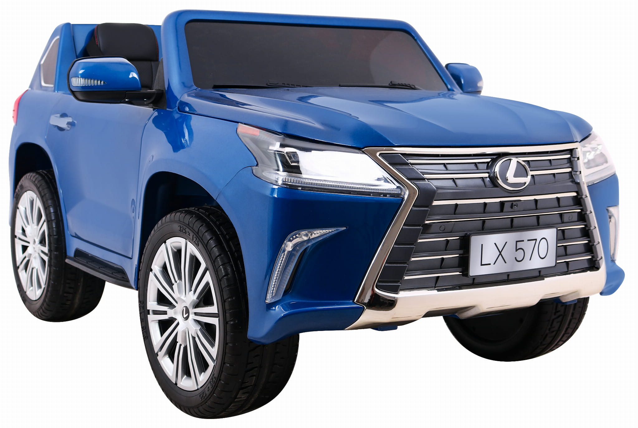 Электромобиль Ramiz Lexus LX570 окрашенный 2x12 В на пульте управления