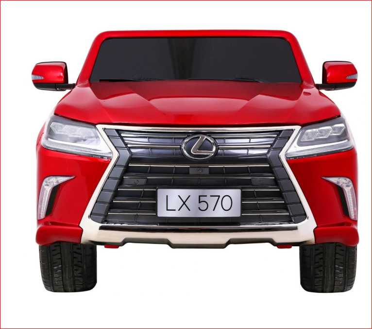 Электромобиль Ramiz Lexus LX570 окрашенный 2x12 В на пульте управления
