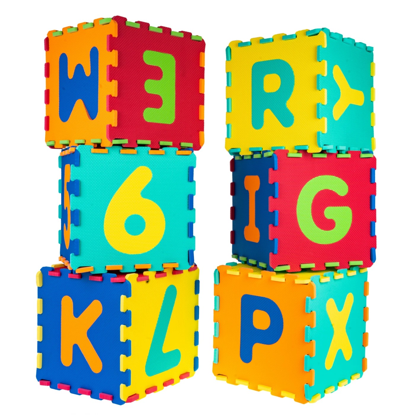 Развивающий игровой коврик-пазл Ramiz EVA Puzzle цифры 326 шт., ZDN.1004B3 (5903864958546)