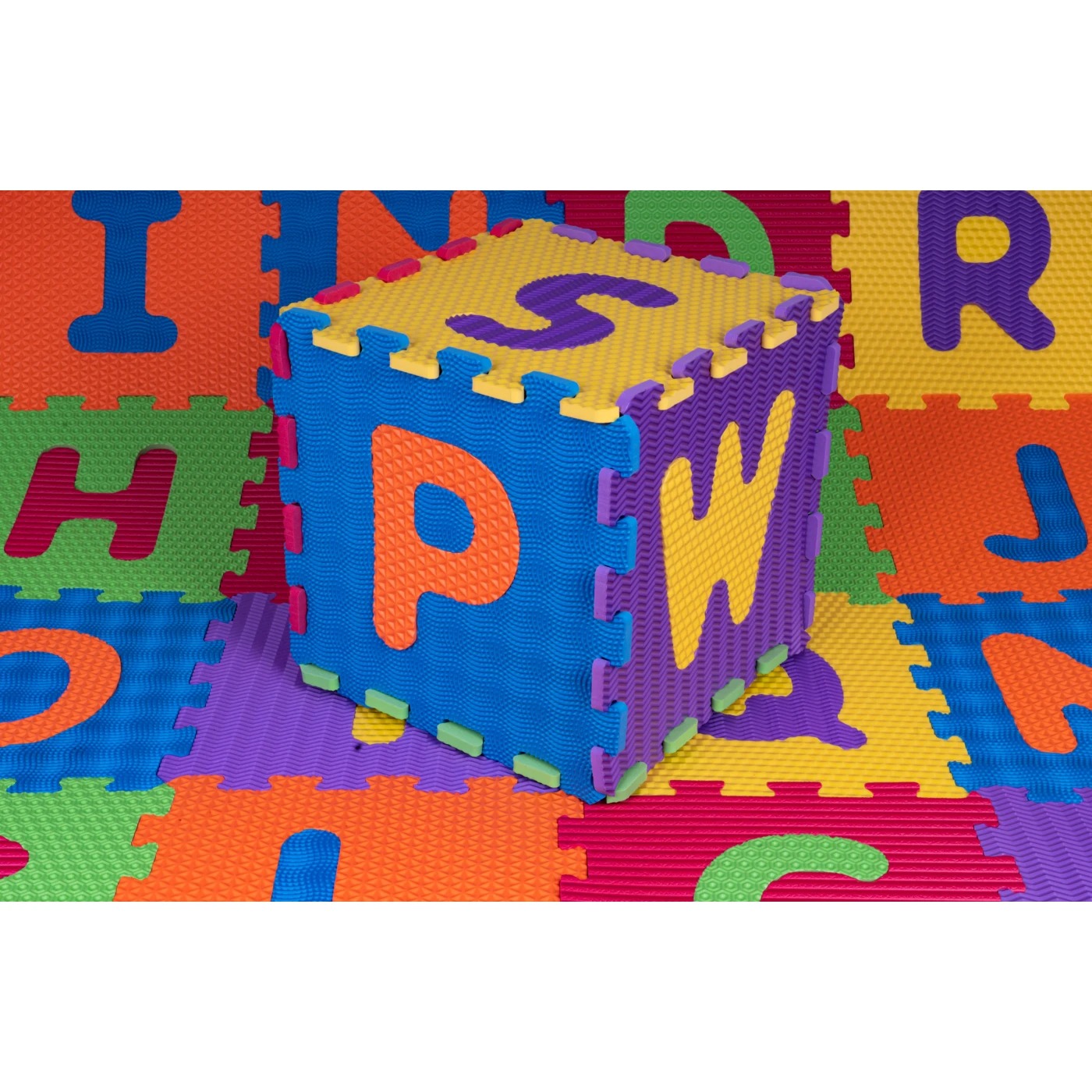 Развивающий игровой коврик-пазл Ramiz EVA Puzzle буквы 26 шт., ZDN.8003B3 (5903864958546)