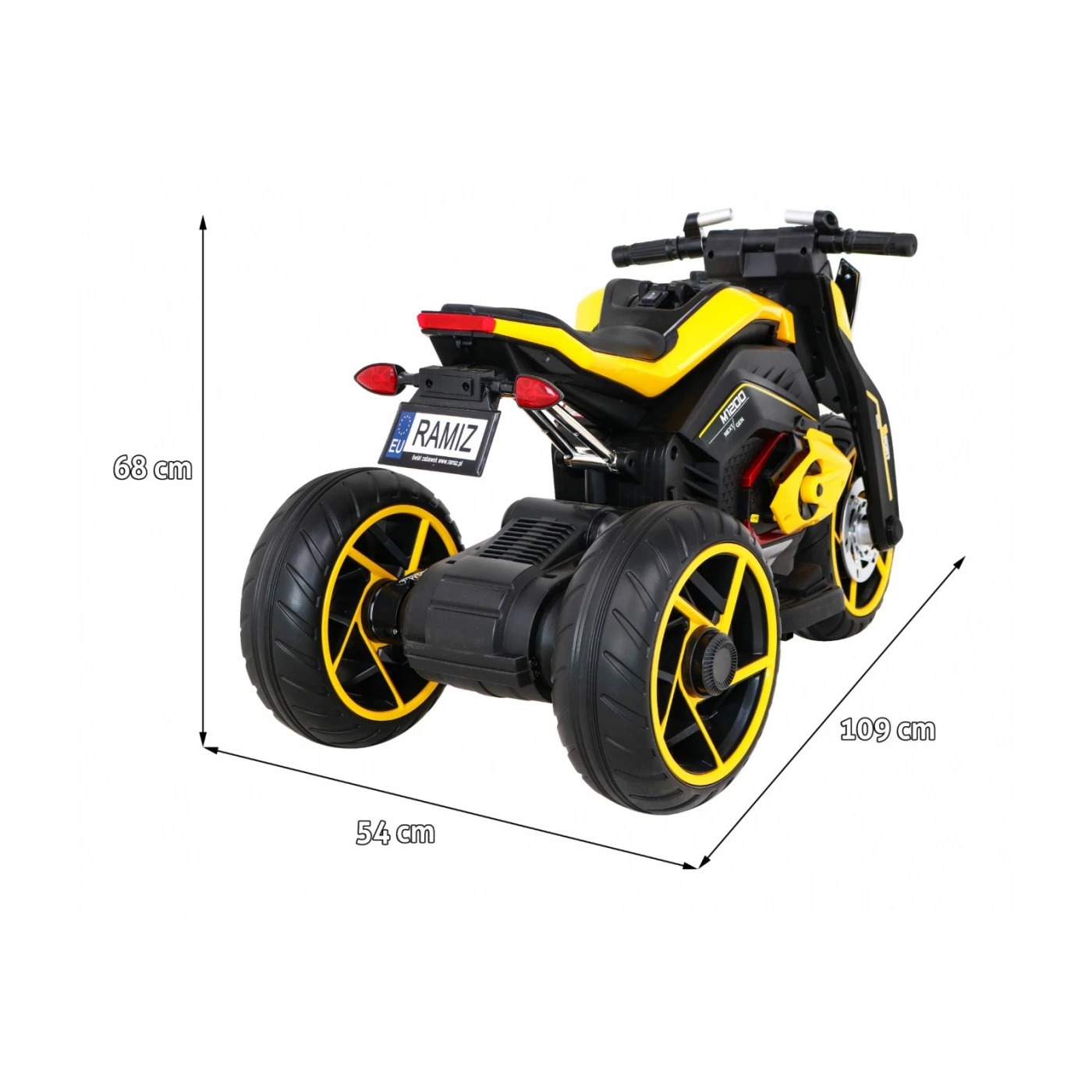 Электромотоцикл трехколесный Ramiz Motor Future 12 В