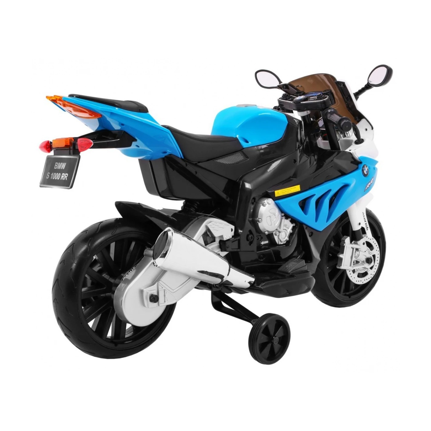 Электромотоцикл со вспомогательными колесами Ramiz S1000 RR 12 В