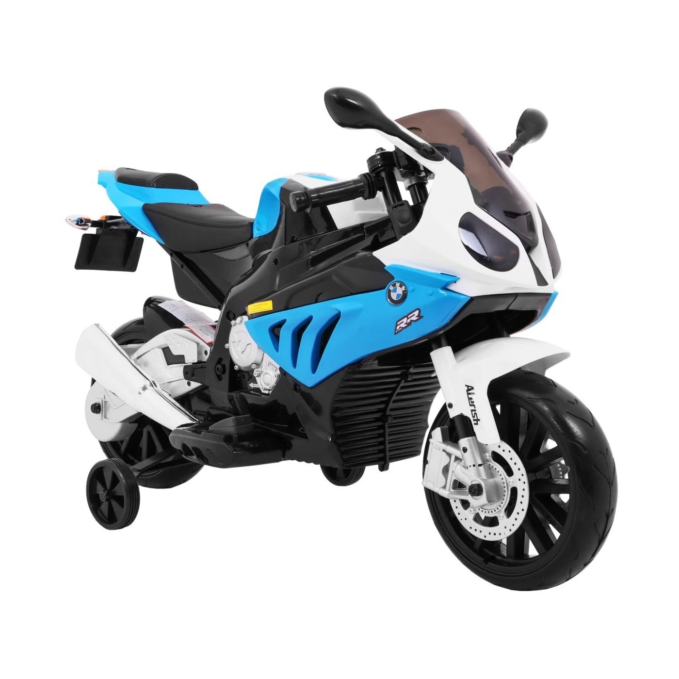 Электромотоцикл со вспомогательными колесами Ramiz S1000 RR 12 В