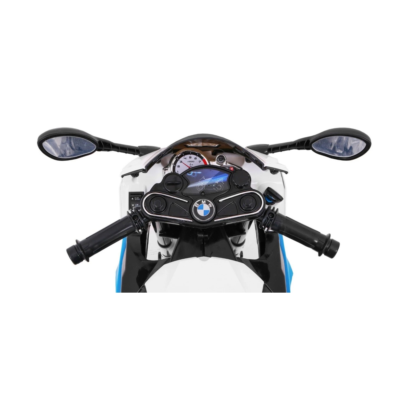 Электромотоцикл со вспомогательными колесами Ramiz S1000 RR 12 В