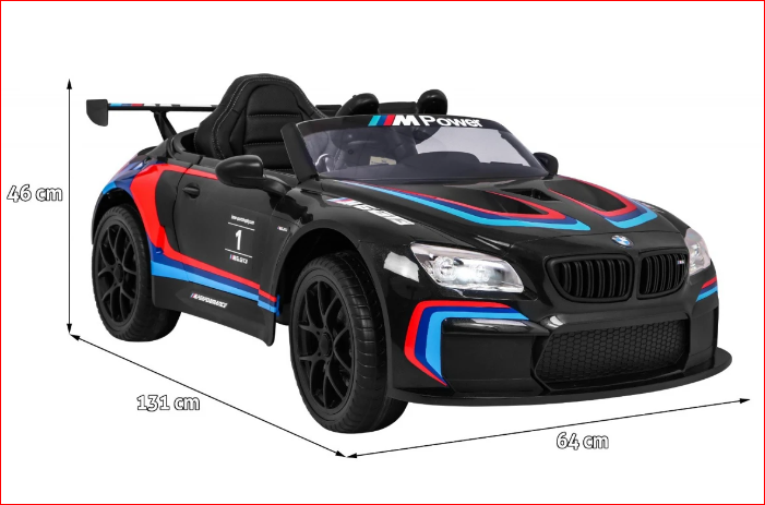 Электромобиль Ramiz BMW M6 GT3 12 В на пульте управления