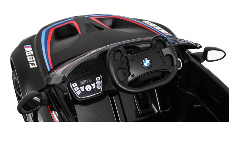 Электромобиль Ramiz BMW M6 GT3 12 В на пульте управления