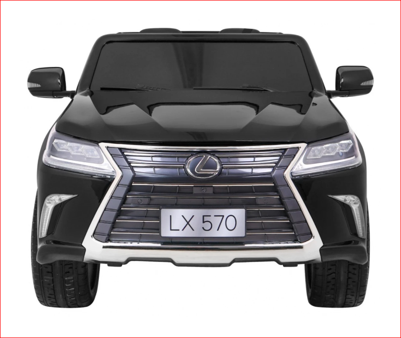 Электромобиль Ramiz Lexus LX570 окрашенный 2x12 В на пульте управления