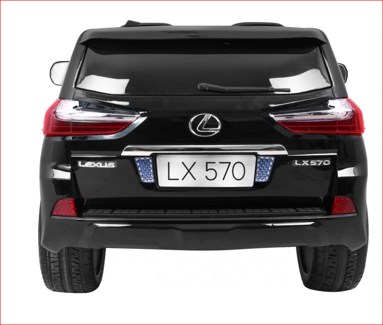 Электромобиль Ramiz Lexus LX570 окрашенный 2x12 В на пульте управления