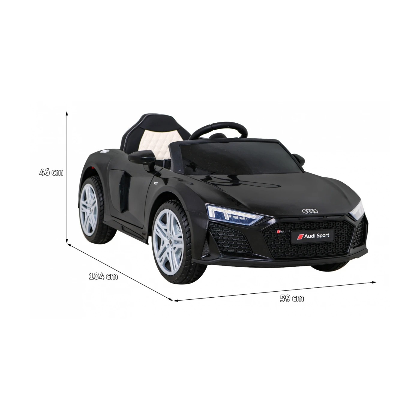 Электромобиль Ramiz Audi R8 LIFT 12 В на пульте управления