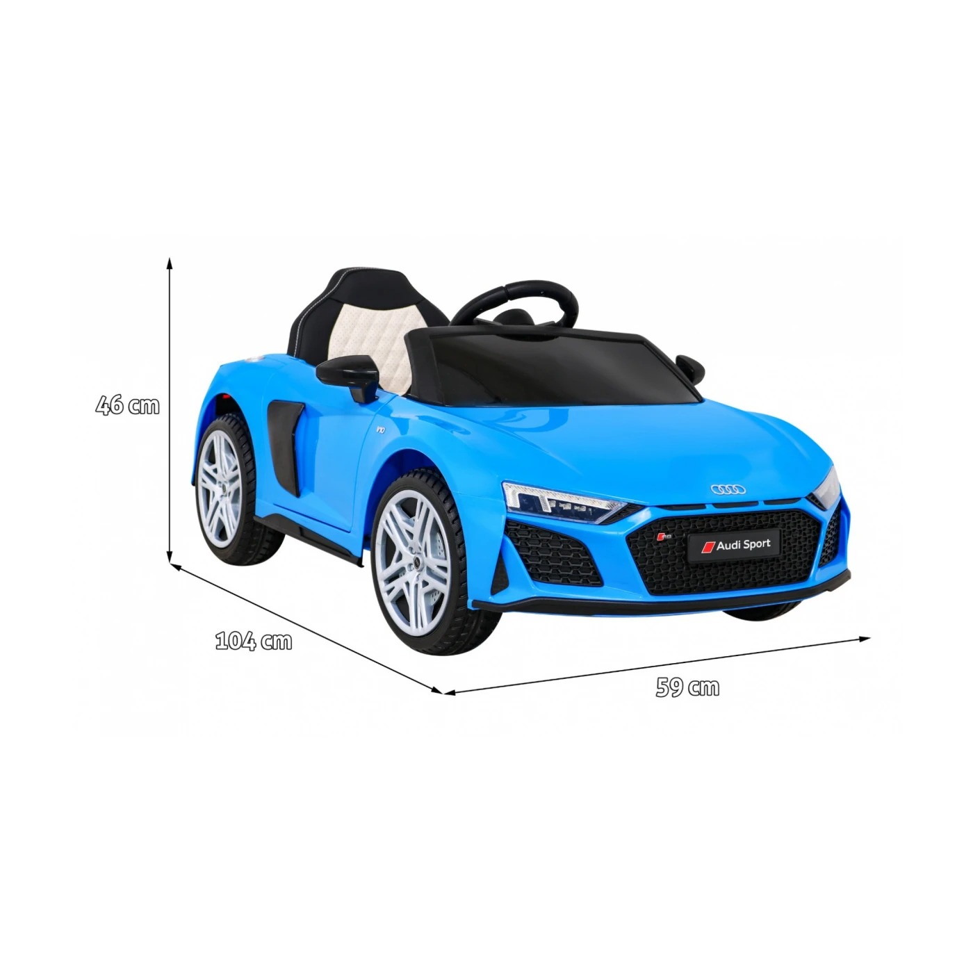 Электромобиль Ramiz Audi R8 LIFT 12 В на пульте управления