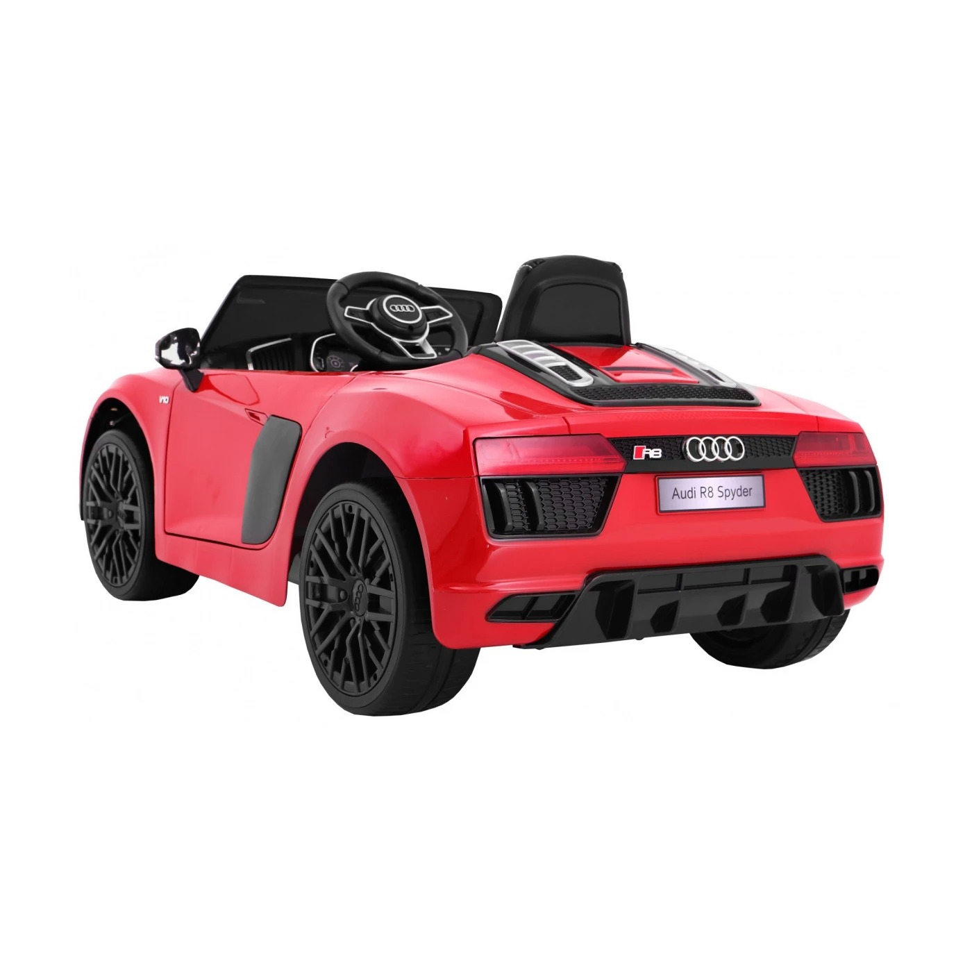 Электромобиль Ramiz AUDI R8 Spyder RS EVA 2 4G лакированный 2х6 В  на пульте управления