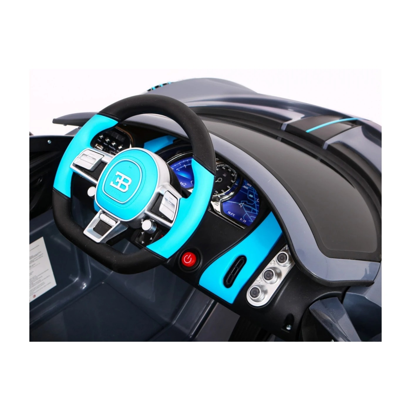 Электромобиль Ramiz Bugatti Divo 12 В на пульте управления