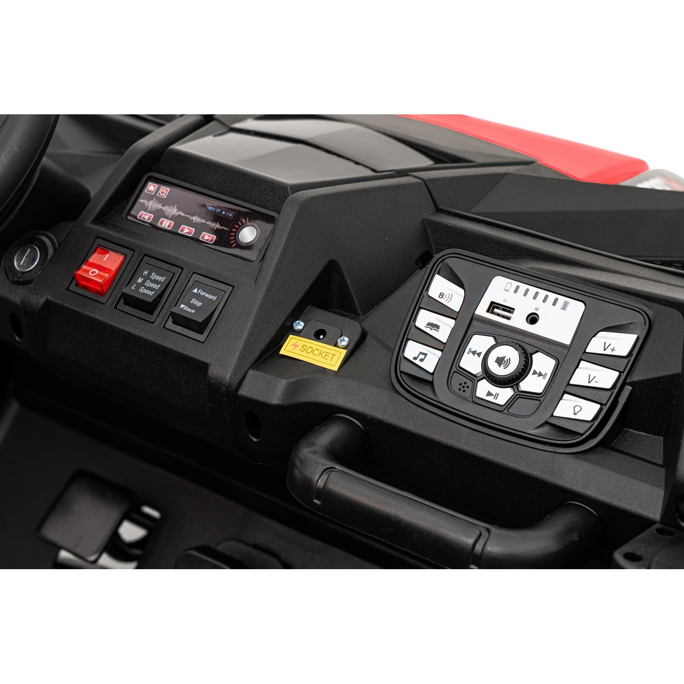 Электромобиль Ramiz Buggy ATV Strong Racing Audio LED 24 В