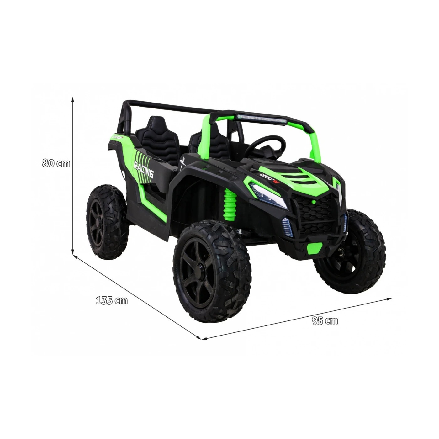 Электромобиль Ramiz Buggy ATV Strong Racing Audio LED 24 В