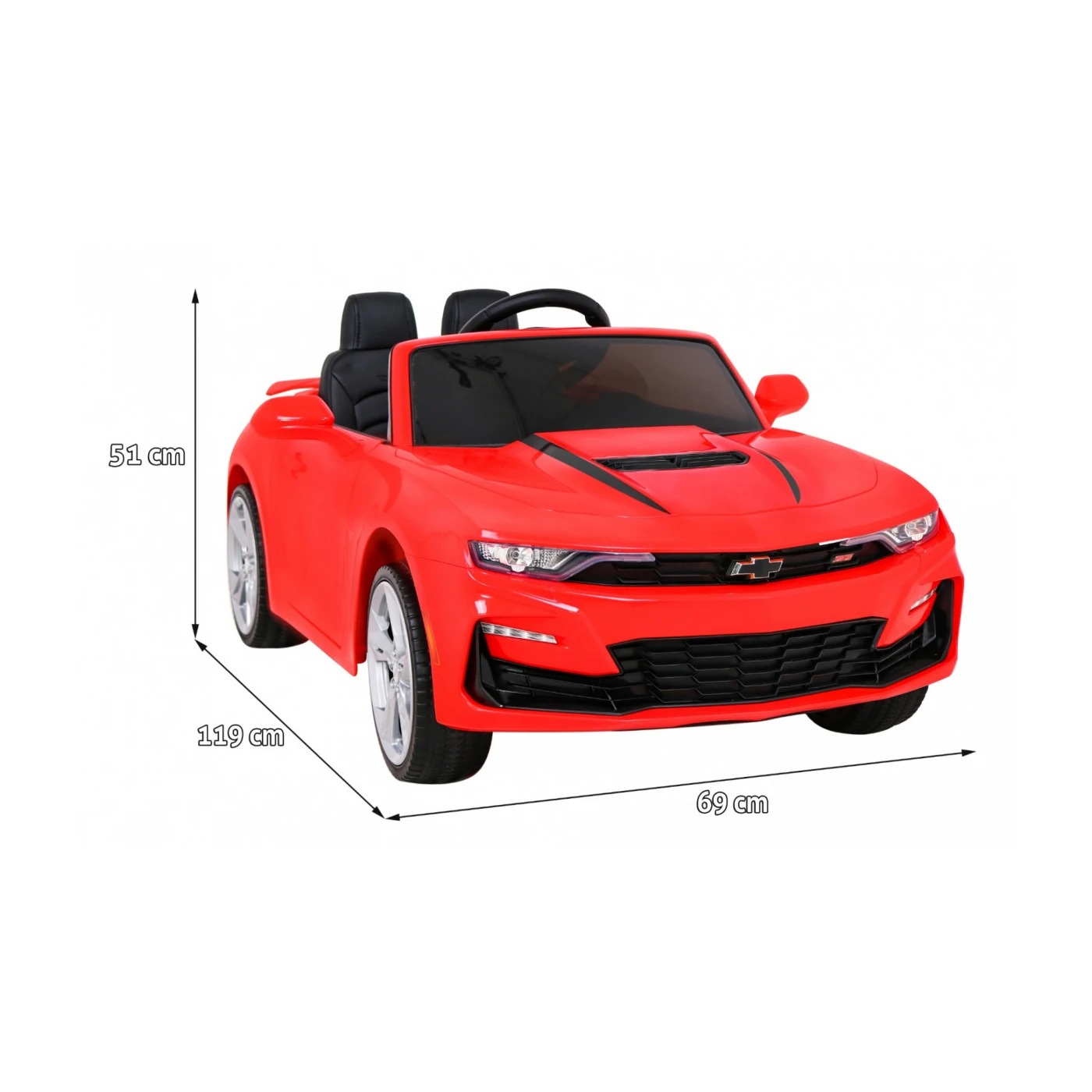 Электромобиль Ramiz Chevrolet CAMARO 2SS 12 В на пульте управления