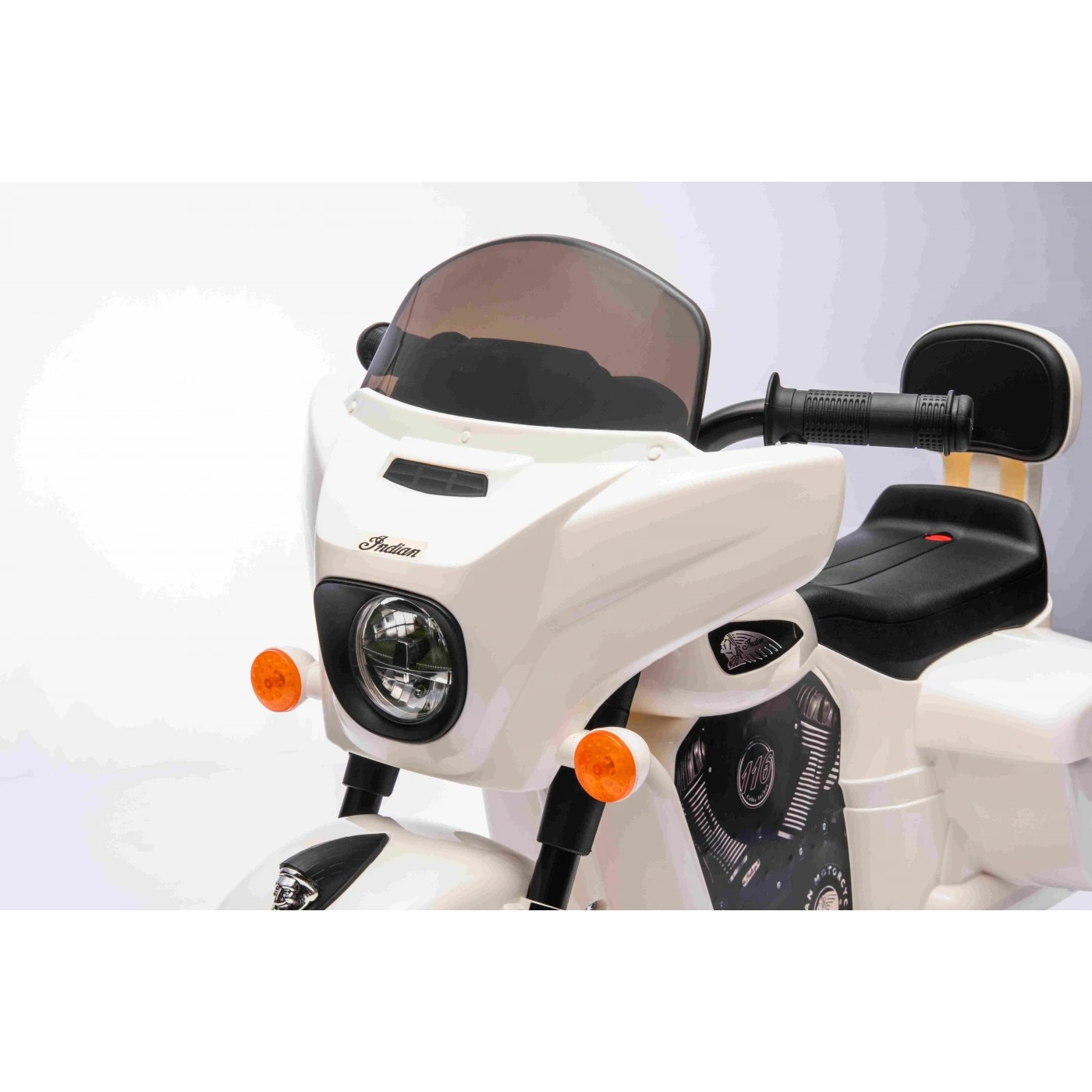 Детский электромотоцикл Ramiz Chopper Indian 6 В