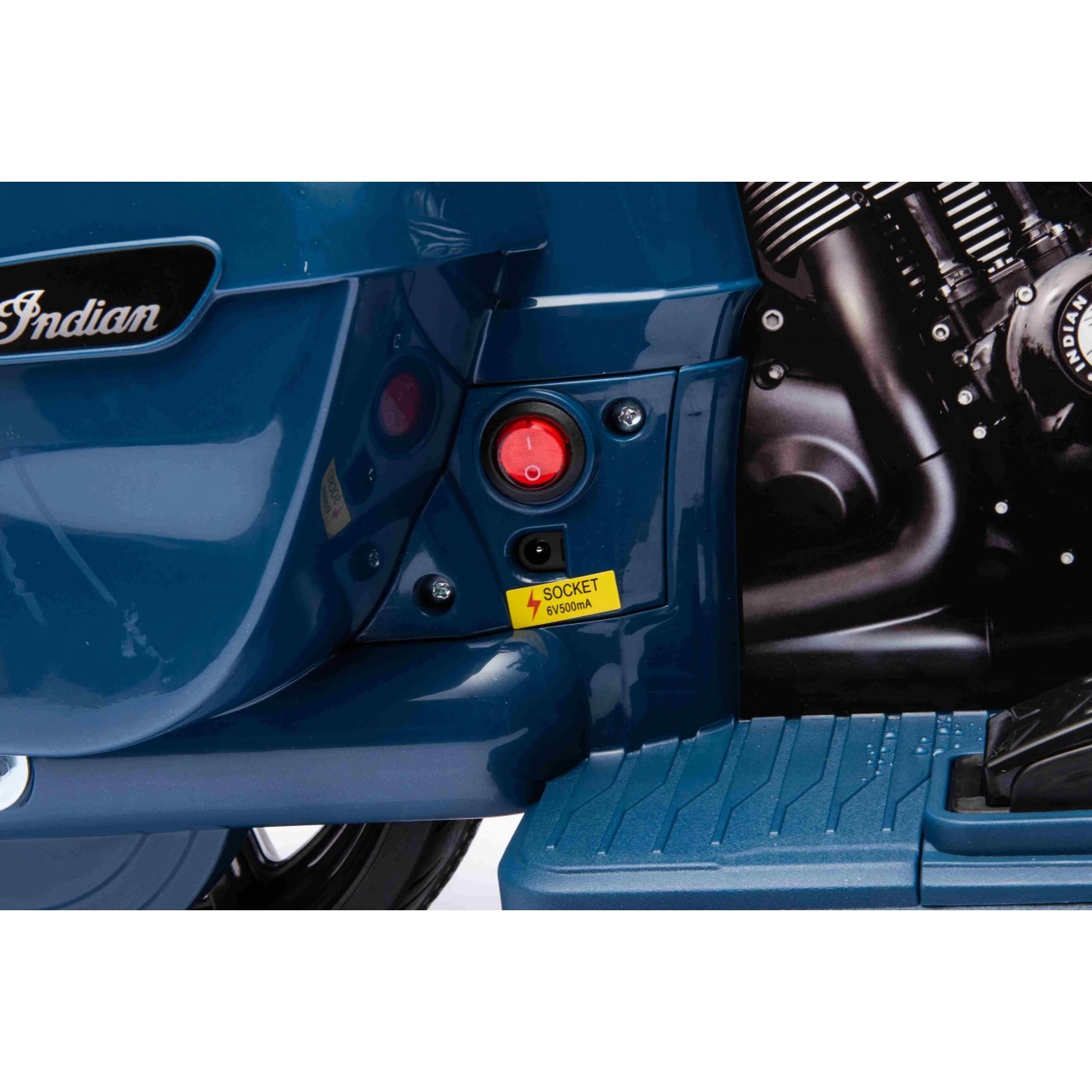 Детский электромотоцикл Ramiz Chopper Indian 6 В