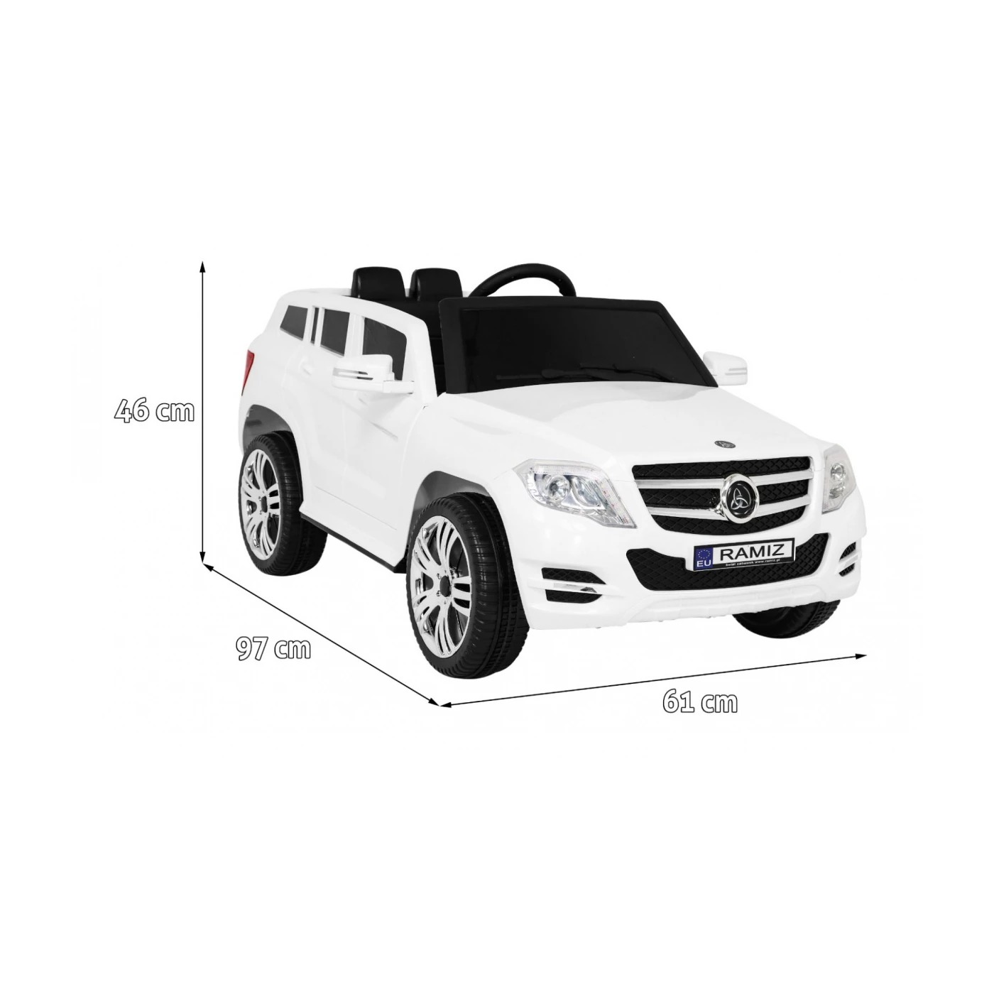 Электромобиль Ramiz City Rider 2х6 В