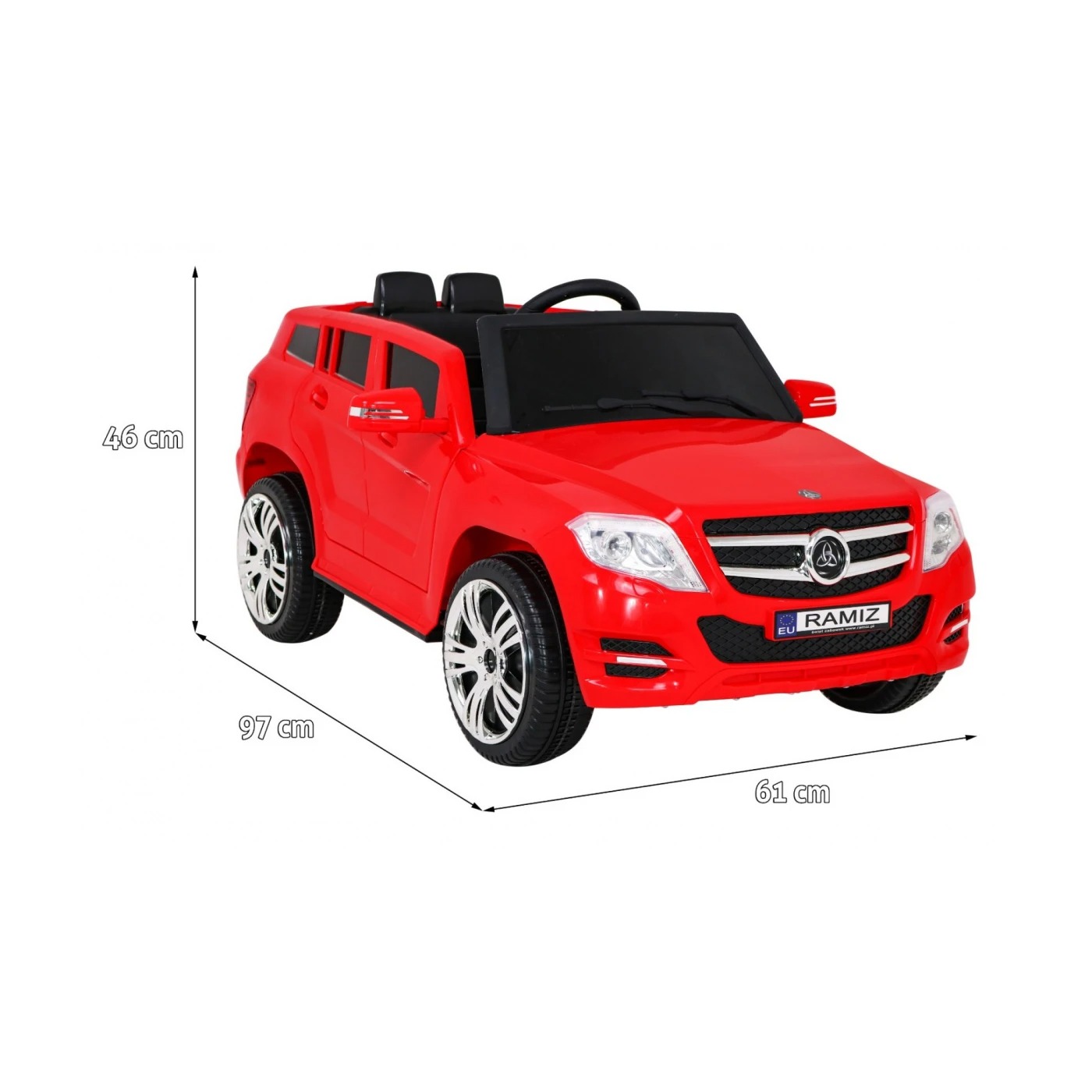 Электромобиль Ramiz City Rider 2х6 В