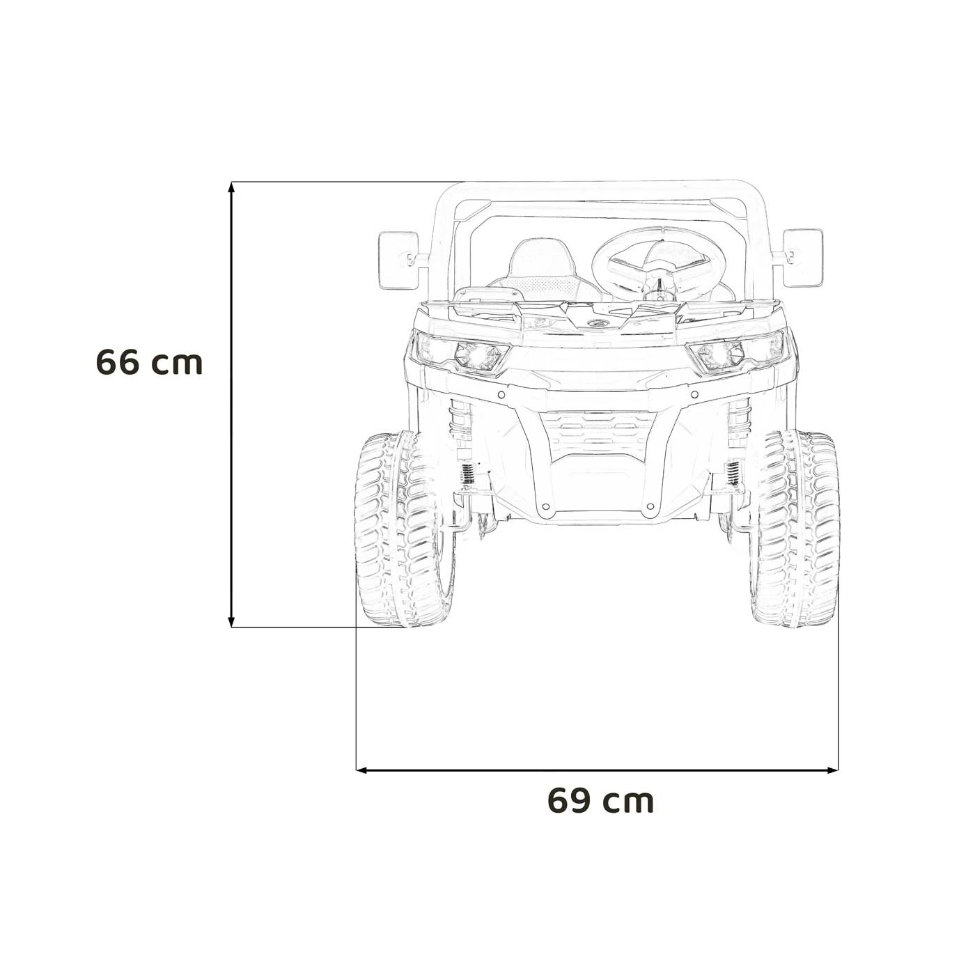 Детский электромобиль-грузовик Ramiz Farmer Truck Speed 900 12 В